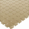 Модульное напольное ПВХ покрытие M-TILE JETON, Бежевый 7 мм