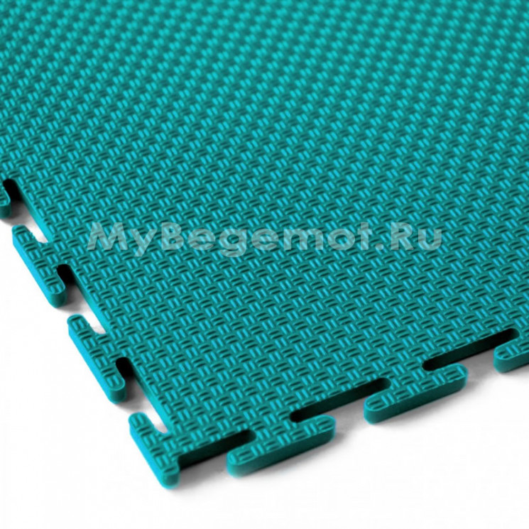 Модульное напольное ПВХ покрытие SENSOR STIKS 5 мм, RAL 5021, бирюзовый.