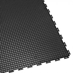 Модульное напольное коммерческое покрытие Veropol Prof 500x500x7,5мм, черный.