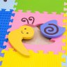 Набор мягких плиток коврик-пазл Funkids™ "Насекомые"