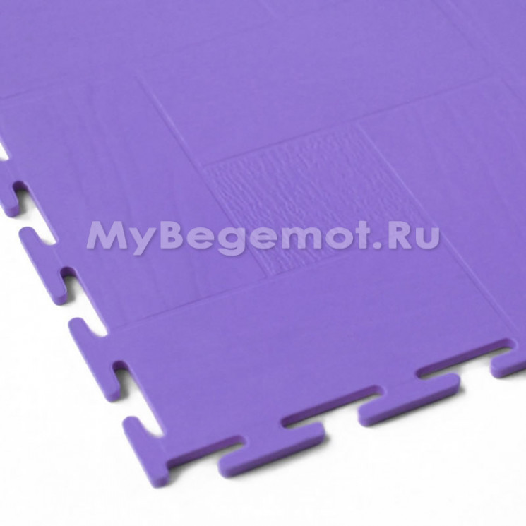 Модульное напольное ПВХ покрытие SENSOR WOOD, RAL 4005, фиолетовый.