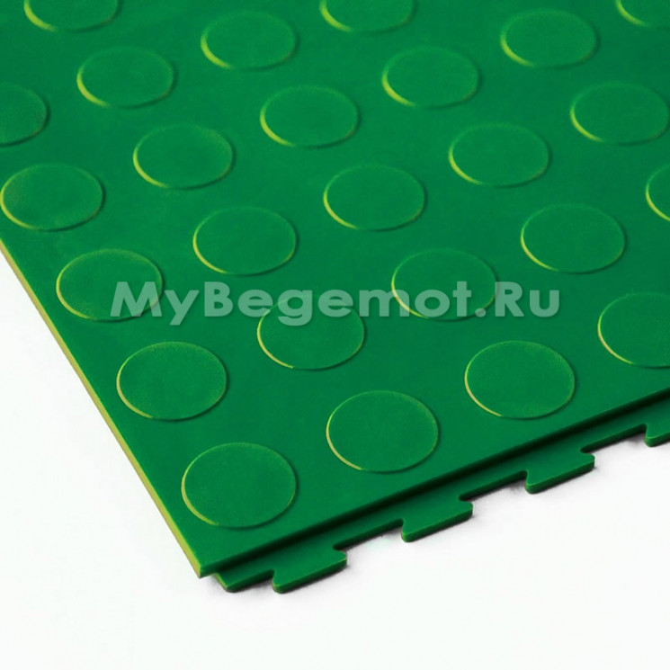 Герметичное модульное ПВХ покрытие SENSOR SECRET AVERS, RAL 6029, зеленый.