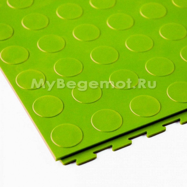 Герметичное модульное ПВХ покрытие SENSOR SECRET AVERS, RAL 6018, салатовый.