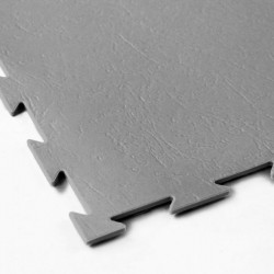 Модульное напольное ПВХ покрытие SENSOR STONE, RAL 7035, светло-серый.