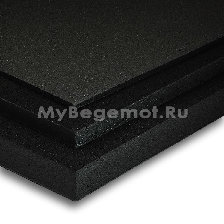 ЭВА листовой 7 мм, 55PS, лист 2150х1150 мм, черный