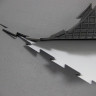 Модульное напольное ПВХ покрытие SENSOR STONE, RAL 3020, красный.