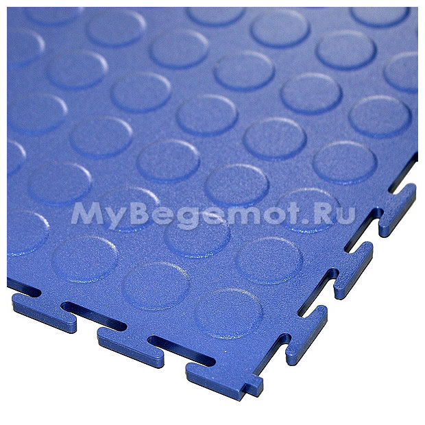Эластичное спортивное модульное ПВХ покрытие M-TILE SPORTLINE HARD STUDDED, 7 мм